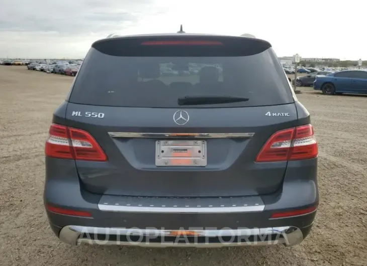 MERCEDES-BENZ ML 550 4MA 2015 vin 4JGDA7DB5FA550652 from auto auction Copart