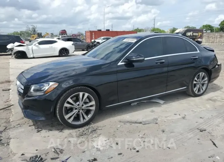 MERCEDES-BENZ C 300 2018 vin 55SWF4JB4JU257051 from auto auction Copart