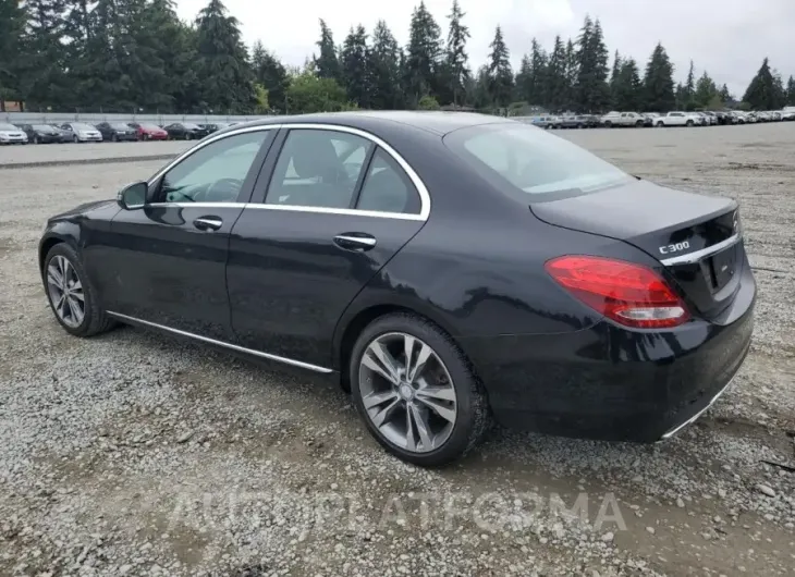 MERCEDES-BENZ C 300 2017 vin 55SWF4JB6HU189538 from auto auction Copart