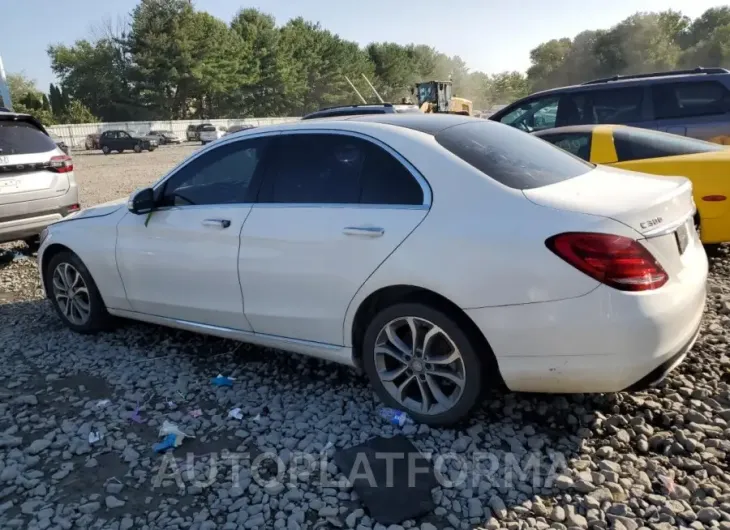 MERCEDES-BENZ C 300 2015 vin 55SWF4JB7FU046014 from auto auction Copart