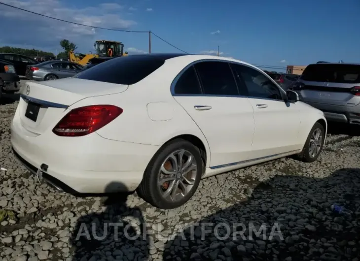 MERCEDES-BENZ C 300 2015 vin 55SWF4JB7FU046014 from auto auction Copart