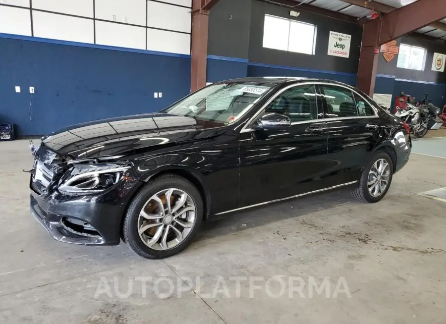 MERCEDES-BENZ C 300 4MAT 2017 vin 55SWF4KB4HU183350 from auto auction Copart