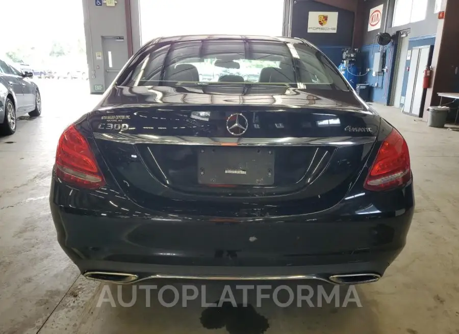 MERCEDES-BENZ C 300 4MAT 2017 vin 55SWF4KB4HU183350 from auto auction Copart