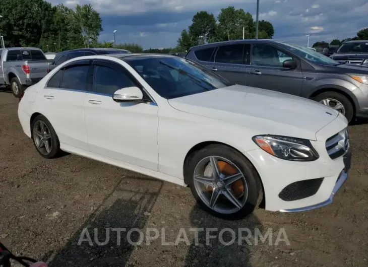 MERCEDES-BENZ C 300 4MAT 2015 vin 55SWF4KB7FU034699 from auto auction Copart