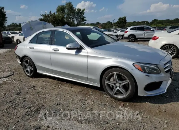 MERCEDES-BENZ C 300 4MAT 2015 vin 55SWF4KB8FU018401 from auto auction Copart