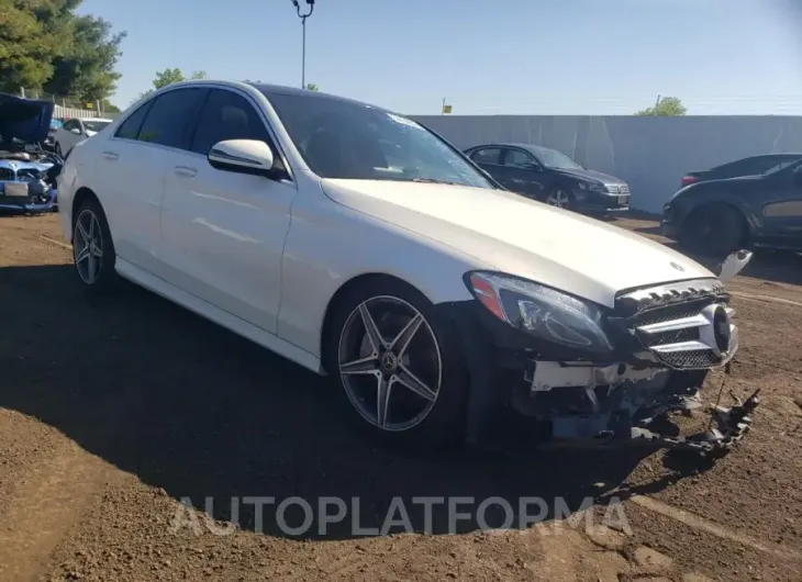 MERCEDES-BENZ C 300 4MAT 2017 vin 55SWF4KB9HU217797 from auto auction Copart