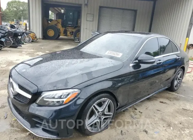 MERCEDES-BENZ C 300 4MAT 2020 vin 55SWF8EB3LU327806 from auto auction Copart