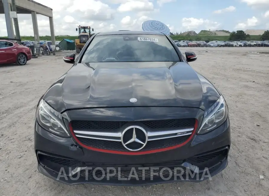 MERCEDES-BENZ C 63 AMG-S 2015 vin 55SWF8HB7FU081942 from auto auction Copart