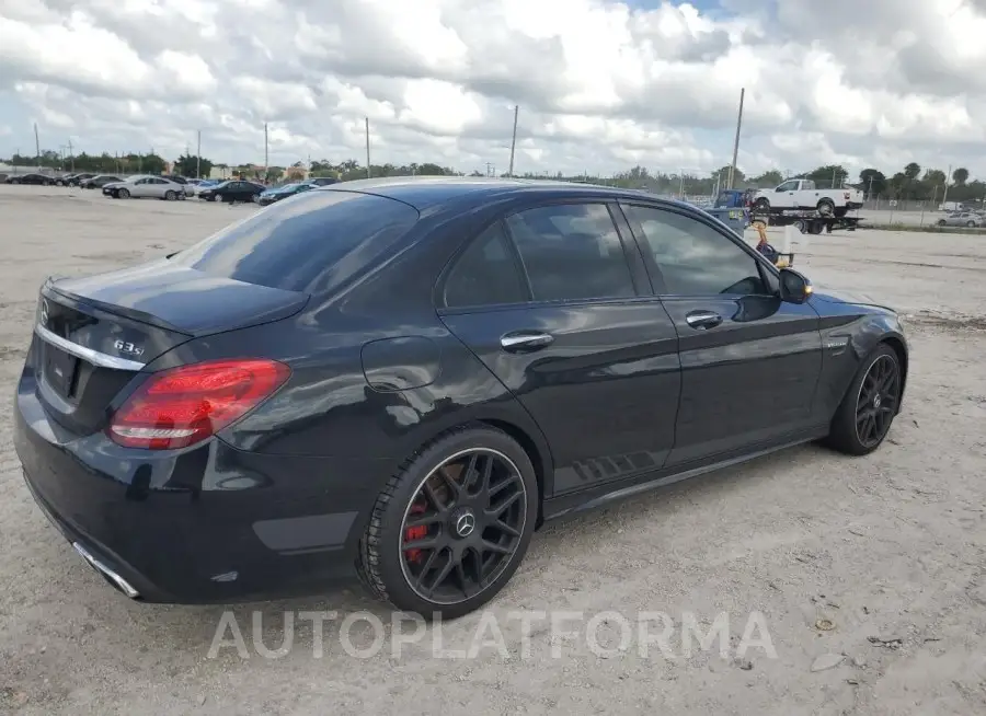 MERCEDES-BENZ C 63 AMG-S 2015 vin 55SWF8HB7FU081942 from auto auction Copart