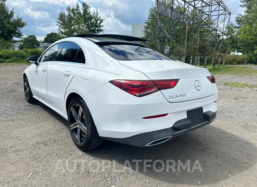 MERCEDES-BENZ CLA 250 2020 vin W1K5J4GBXLN082320 from auto auction Copart