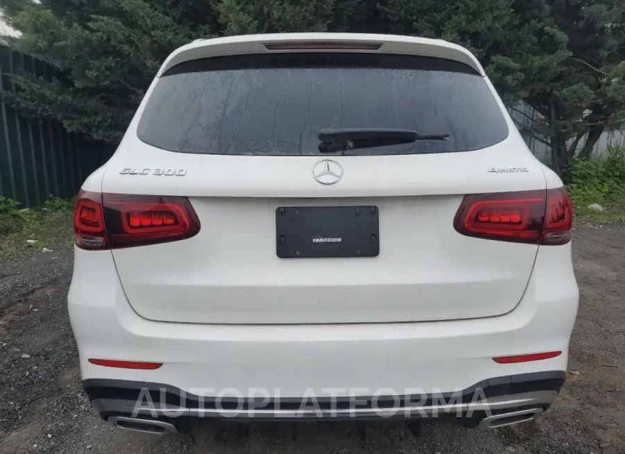 MERCEDES-BENZ GLC 300 4M 2022 vin W1N0G8EB3NV350777 from auto auction Copart