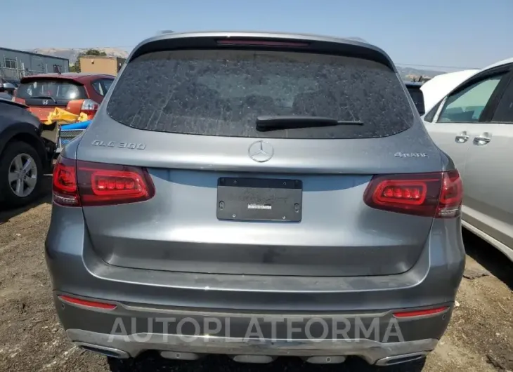 MERCEDES-BENZ GLC 300 4M 2021 vin W1N0G8EBXMV275980 from auto auction Copart