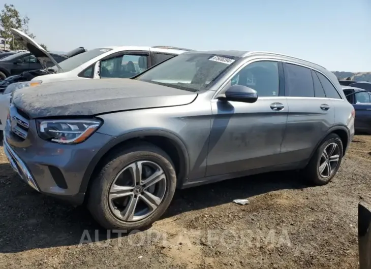 MERCEDES-BENZ GLC 300 4M 2021 vin W1N0G8EBXMV275980 from auto auction Copart