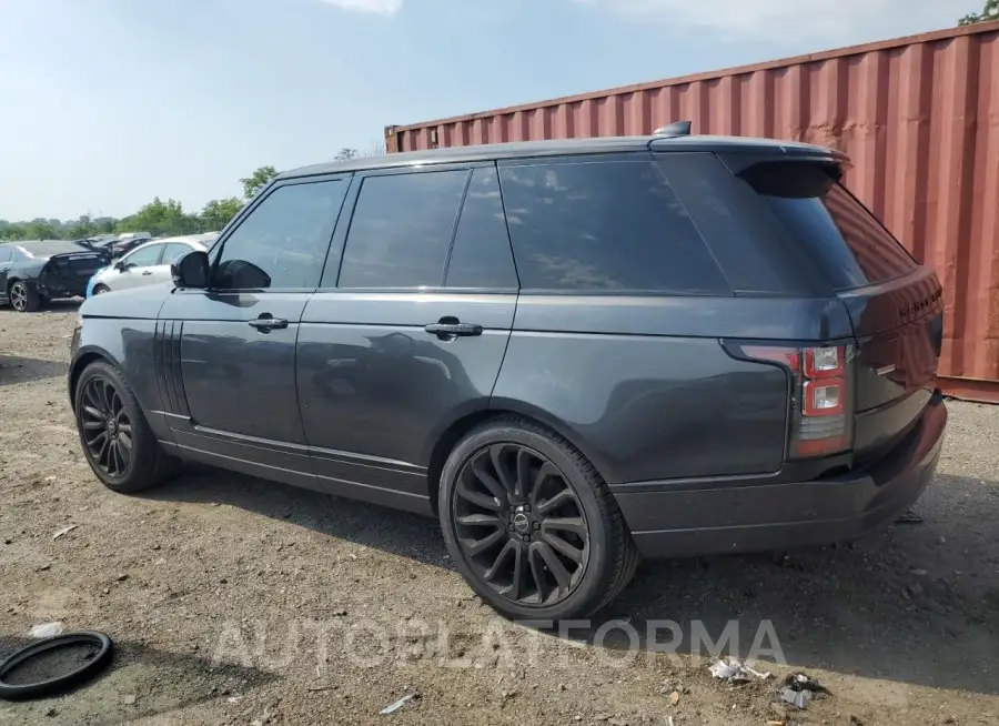 LAND ROVER RANGE ROVE 2017 vin SALGS2FE7HA341675 from auto auction Copart