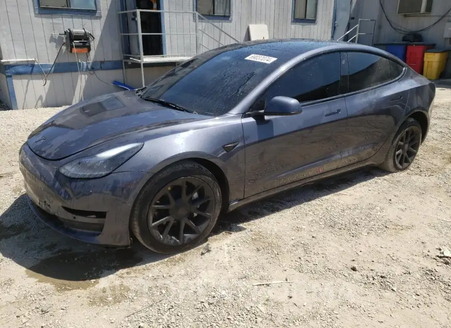 TESLA MODEL 3 2022 vin 5YJ3E1EA9NF344070 from auto auction Copart