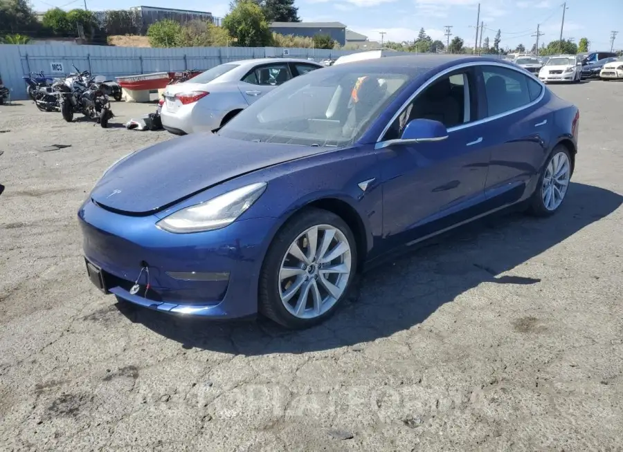 TESLA MODEL 3 2020 vin 5YJ3E1EB0LF646529 from auto auction Copart