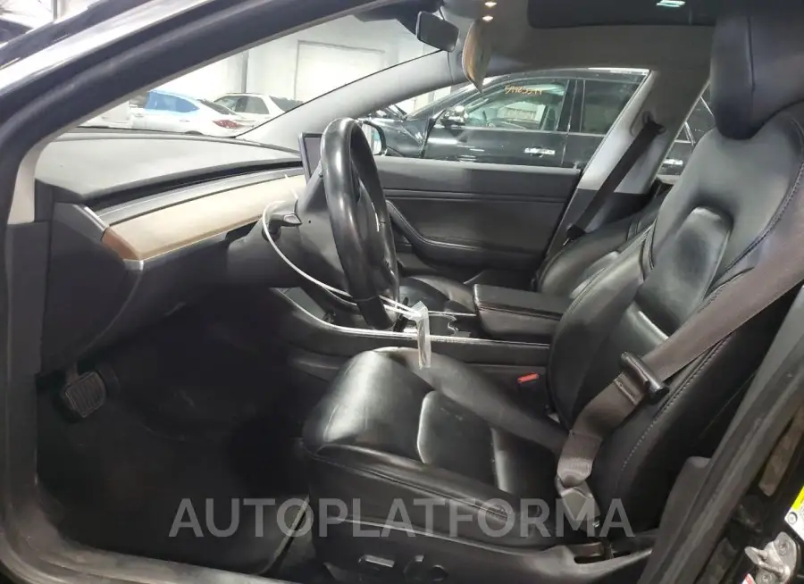 TESLA MODEL 3 2018 vin 5YJ3E1EB2JF084615 from auto auction Copart