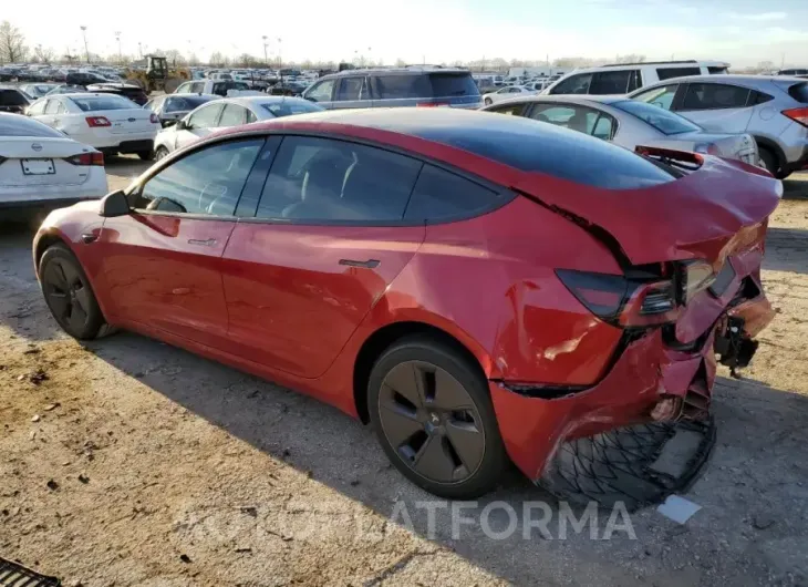 TESLA MODEL 3 2023 vin 5YJ3E1EB3PF666408 from auto auction Copart