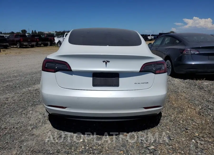 TESLA MODEL 3 2022 vin 5YJ3E1EB5NF144182 from auto auction Copart