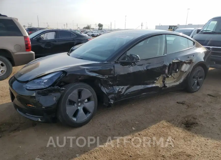 TESLA MODEL 3 2023 vin 5YJ3E1EB6PF635573 from auto auction Copart