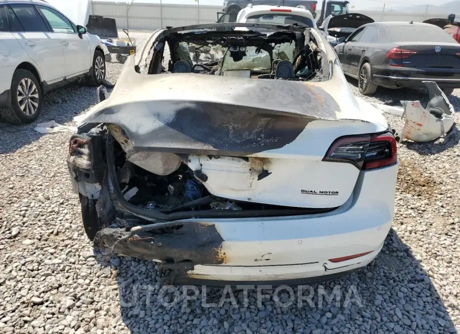 TESLA MODEL 3 2022 vin 5YJ3E1EC2NF248282 from auto auction Copart