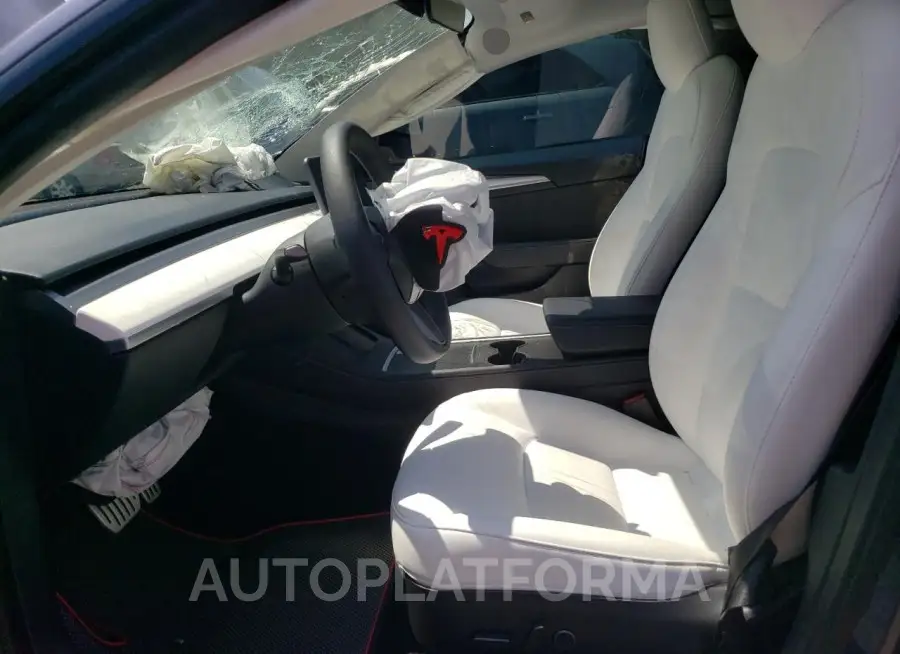 TESLA MODEL 3 2022 vin 5YJ3E1EC4NF295801 from auto auction Copart