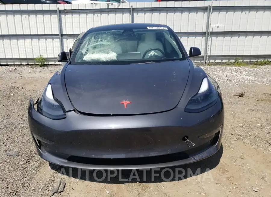 TESLA MODEL 3 2022 vin 5YJ3E1EC4NF295801 from auto auction Copart