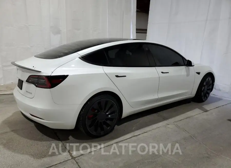 TESLA MODEL 3 2023 vin 5YJ3E1EC7PF562772 from auto auction Copart