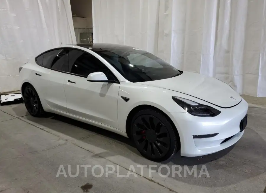 TESLA MODEL 3 2023 vin 5YJ3E1EC7PF562772 from auto auction Copart