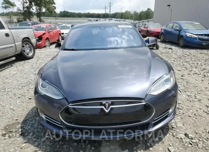 TESLA MODEL S 85 2015 vin 5YJSA1H10FFP71707 from auto auction Copart