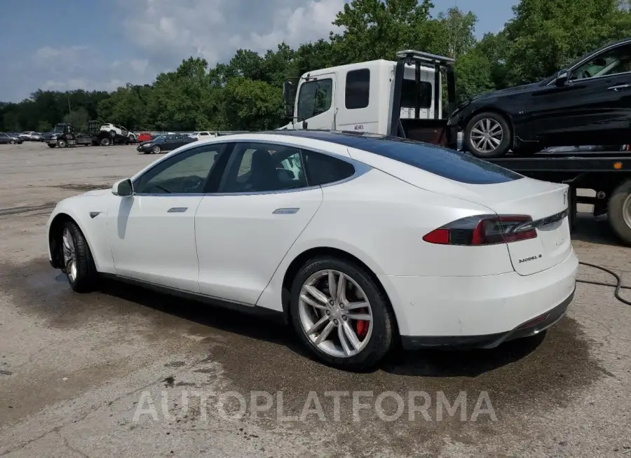 TESLA MODEL S 85 2015 vin 5YJSA1H27FFP64388 from auto auction Copart