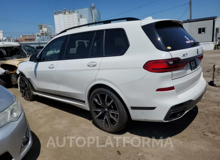 BMW X7 XDRIVE4 2022 vin 5UXCW2C05N9M99656 from auto auction Copart