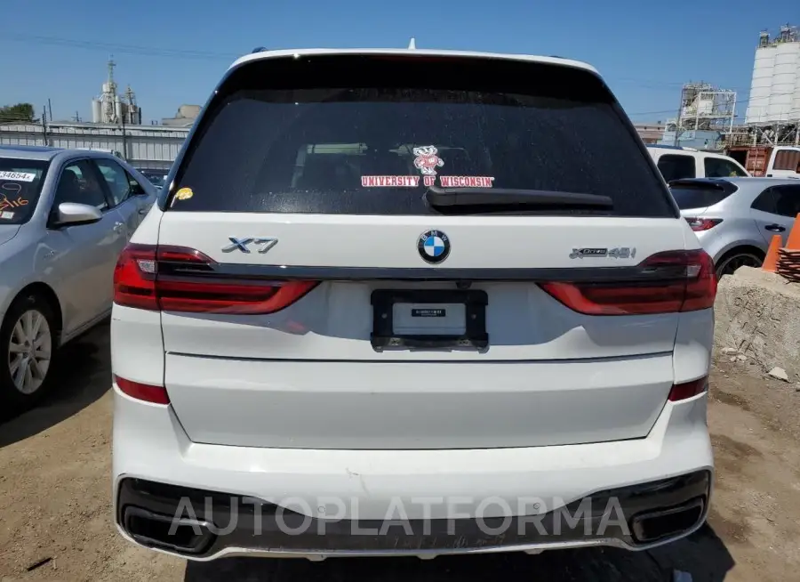 BMW X7 XDRIVE4 2022 vin 5UXCW2C05N9M99656 from auto auction Copart