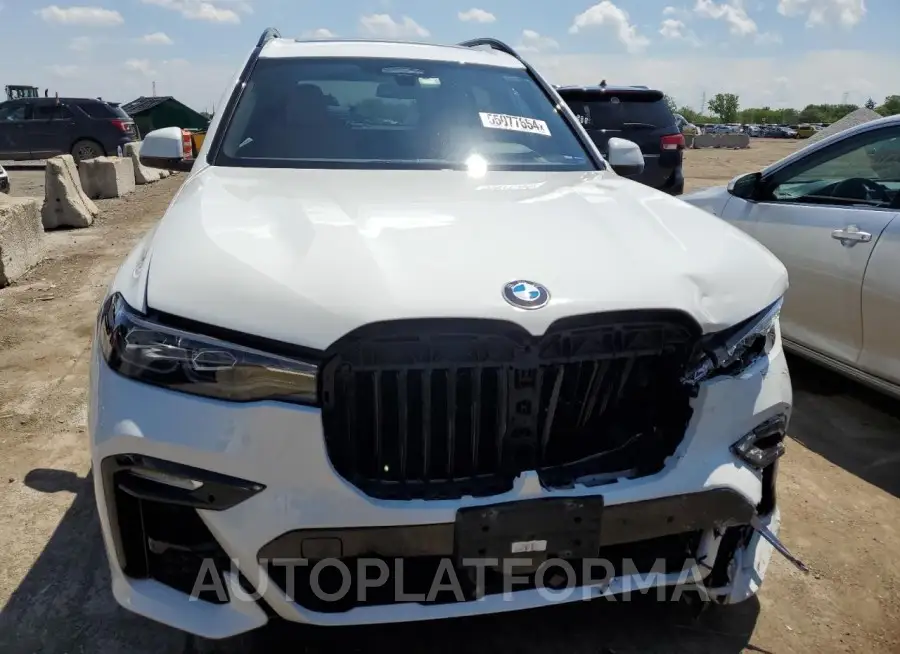 BMW X7 XDRIVE4 2022 vin 5UXCW2C05N9M99656 from auto auction Copart