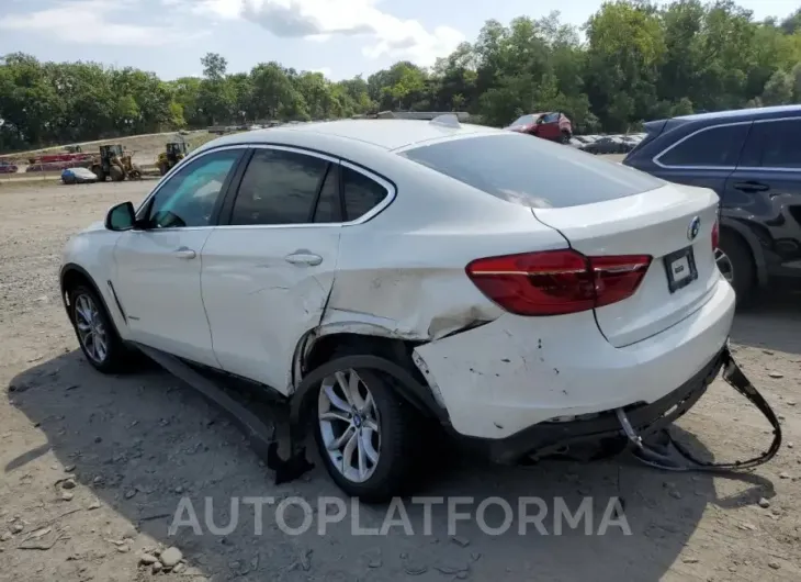 BMW X6 XDRIVE3 2016 vin 5UXKU2C51G0N81369 from auto auction Copart