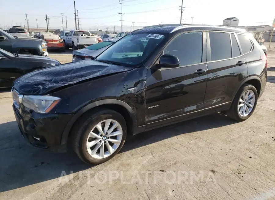 BMW X3 XDRIVE2 2017 vin 5UXWX9C53H0T14172 from auto auction Copart