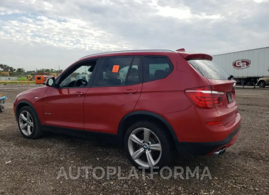 BMW X3 SDRIVE2 2017 vin 5UXWZ7C53H0V86297 from auto auction Copart