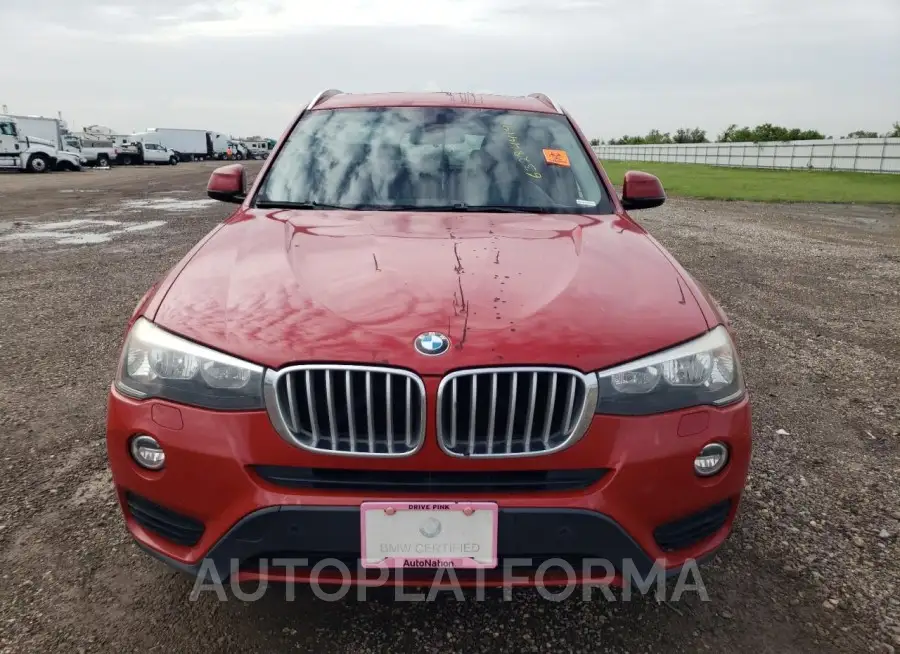 BMW X3 SDRIVE2 2017 vin 5UXWZ7C53H0V86297 from auto auction Copart