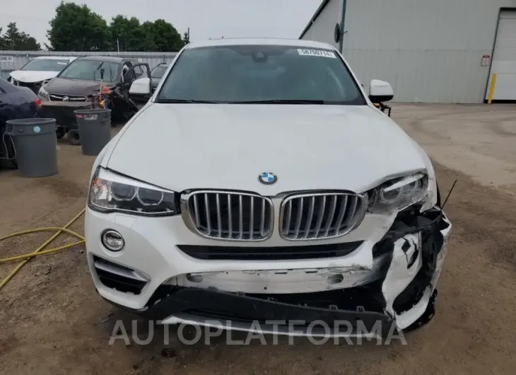 BMW X4 XDRIVE2 2017 vin 5UXXW3C31H0T78956 from auto auction Copart