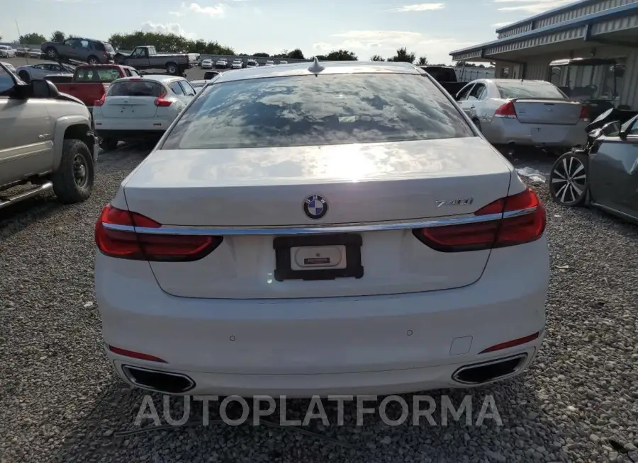 BMW 740 I 2017 vin WBA7E2C52HG739261 from auto auction Copart