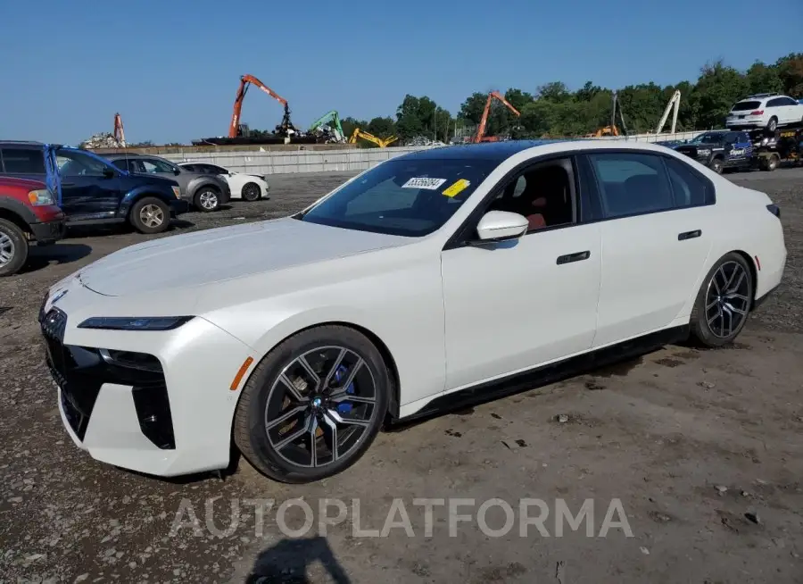 BMW I7 XDRIVE6 2024 vin WBY53EJ03RCR69052 from auto auction Copart