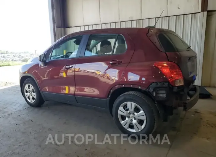 CHEVROLET TRAX LS 2016 vin 3GNCJKSB8GL244696 from auto auction Copart