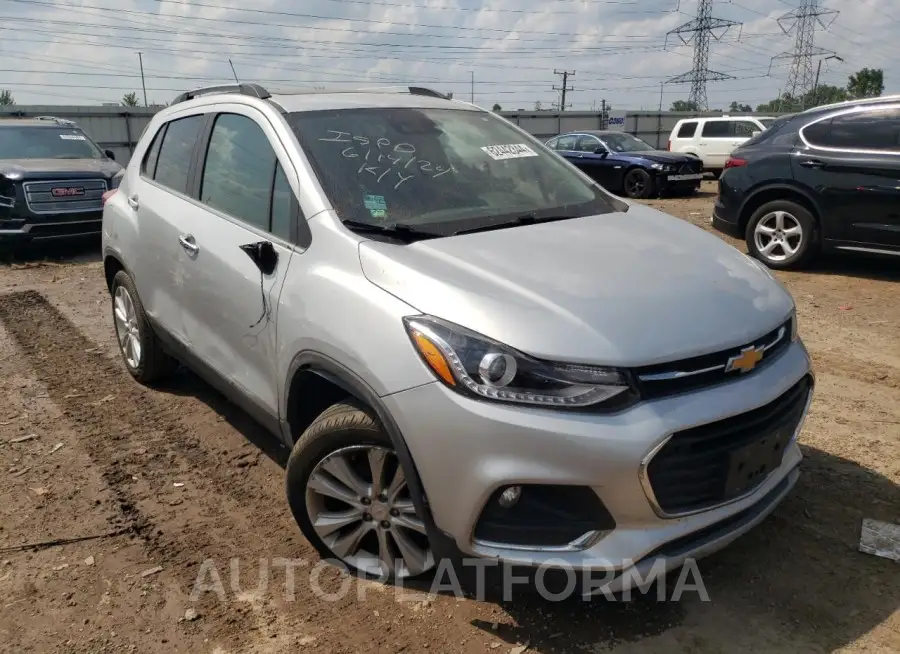 CHEVROLET TRAX PREMI 2020 vin 3GNCJRSB3LL183390 from auto auction Copart