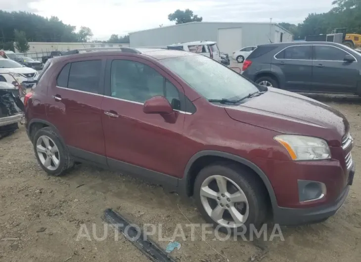 CHEVROLET TRAX LTZ 2016 vin 3GNCJRSB5GL140658 from auto auction Copart