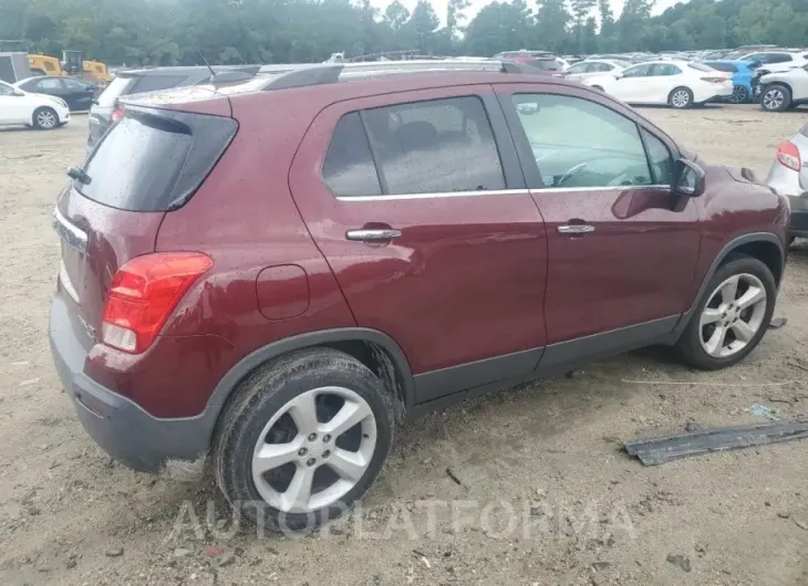 CHEVROLET TRAX LTZ 2016 vin 3GNCJRSB5GL140658 from auto auction Copart