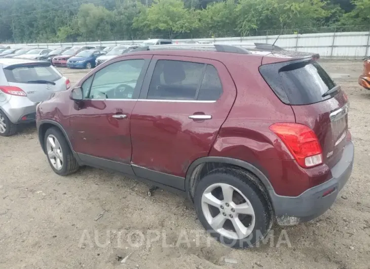 CHEVROLET TRAX LTZ 2016 vin 3GNCJRSB5GL140658 from auto auction Copart