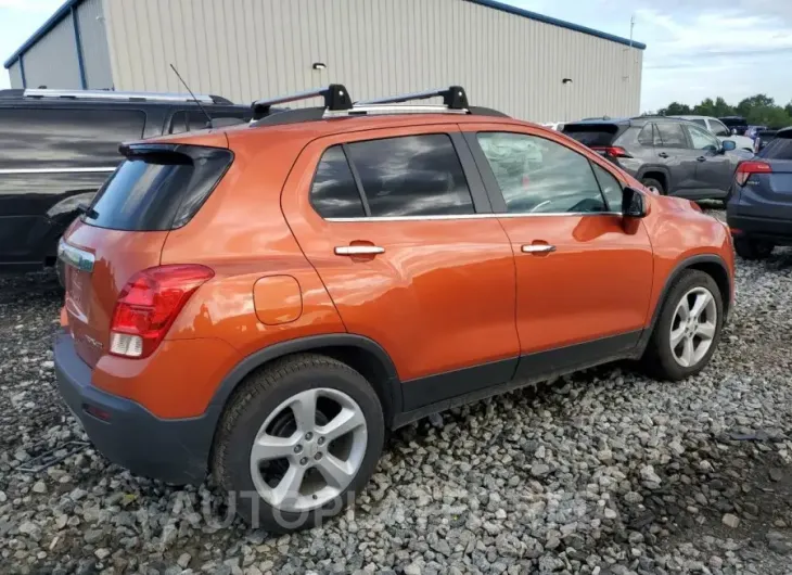 CHEVROLET TRAX LTZ 2015 vin KL7CJNSB5FB242993 from auto auction Copart