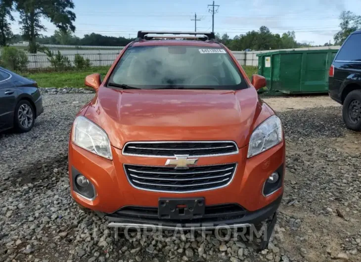 CHEVROLET TRAX LTZ 2015 vin KL7CJNSB5FB242993 from auto auction Copart