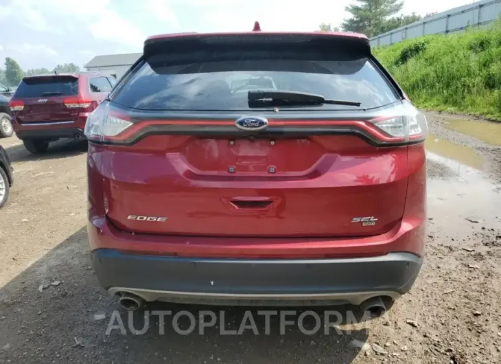 FORD EDGE SEL 2018 vin 2FMPK4J82JBB28529 from auto auction Copart