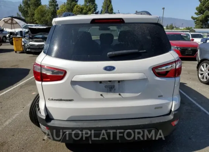 FORD ECOSPORT S 2018 vin MAJ3P1TE1JC163929 from auto auction Copart